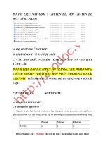 Các chuyên đề dạy thêm hóa học lớp 10, file word, lời giải chi tiết 