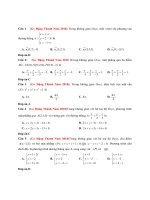 Lớp 12   OXYZ   (gv đặng thanh nam) 64 câu oxyz từ đề thi năm 2018 