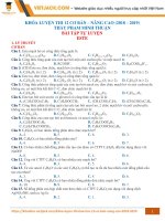 bài tập trắc nghiệm este ESTE