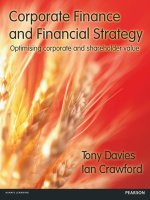 Corporate finance and FInancial strategy 