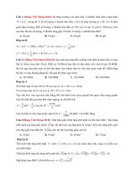 Lớp 12   bài TOÁN THỰC tế   ( gv đặng việt hùng) 82 bài toán thực tế từ đề thi năm 2018 