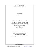 Tìm hiểu thiên nhiên trong quốc âm thi tập và ức trai thi tập của nguyễn trãi từ góc nhìn sinh thái 