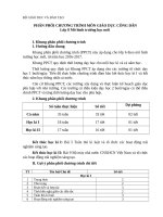 PPCT GDCD 8 theo mô hình trường học mới VNEN