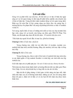 Về module hữu hạn sinh và module Noether