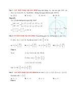 Lớp 12   OXYZ   (GV mân ngọc quang)89 câu oxyz từ đề thi năm 2018 