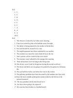 tieng anh bai tap ve nha