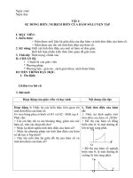 Giao an ca nam, giáo án toán giải tích 12 cả năm