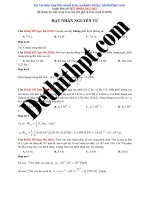 Lớp 12   hạt NHÂN NGUYÊN tử   51 câu từ đề thi thử THPTQG năm 2018 giáo viên đỗ ngọc hà hocmai vn image marked 