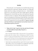 nguyên tắc “bảo đảm quyền được bồi thường của người bị thiệt hại trong hoạt động tố tụng hình sự” trong Bộ luật tố tụng hình sự năm 2015”