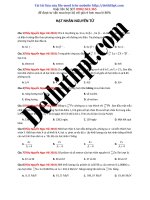 Lớp 12   hạt NHÂN NGUYÊN tử   17 câu hạt NHÂN NGUYÊN tử từ THẦY NGUYỄN NGỌC hải 2018 image marked 