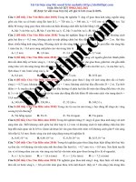 Lớp 12   SÓNG ÁNH SÁNG   102 câu từ đề thi thử THPTQG năm 2018 giáo viên CHU văn BIÊN image marked 