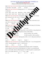 Lớp 11   sự điện ly   122 câu từ đề thi thử năm 2018 của giáo viên tòng văn sinh image marked 