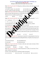 Lớp 12   tổng hợp hóa hữu cơ   39 câu từ đề thi thử năm 2018 giáo viên tòng văn sinh image marked 