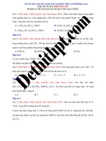 Lớp 12   kim loại kiềm   kim loại kiềm thổ   nhôm   95 câu từ đề thi thử năm 2018 moon vn image marked 