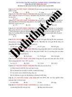 Lớp 12   amin  amino axit   protein   53 câu từ đề thi thử năm 2018 giáo viên nguyễn ngọc anh image marked 