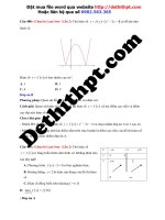 Lớp 12   hàm số   600 câu từ đề thi thử các trường chuyên năm 2018  hàm số  (6) 