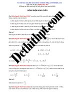 Lớp 12   DÒNG điện XOAY CHIỀU   59 câu từ đề thi thử THPTQG năm 2018 giáo viên nguyễn thành nam image marked 