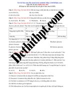 Lớp 12   tổng hợp hóa hữu cơ   27 câu từ đề thi thử năm 2018 giáo viên tòng văn sinh image marked 