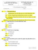 cau hoi trac nghiem autocad