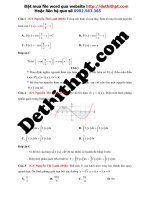 Lớp 12   nguyên hàm tích phân   29 câu câu nguyên hàm tích phân từ đề thi thử giáo viên nguyễn thị lanh năm 2018 converted image marked 