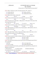 61  đề thi thử THPTQG năm 2018   môn sinh học   đề MINH họa bộ GDĐT   file word có lời giải chi tiết 
