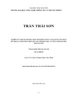 Nghiên cứu một số phương pháp tìm kiếm xấp xỉ và xây dựng ứng dụng hỗ trợ lựa chọn phản biện cho tạp chí khoa học và công nghệ đại học thái nguyên