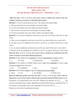 19  đề thi thử THPTQG năm 2018   môn tiếng anh   THPT yên lạc 2   vĩnh phúc   lần 1   file word có lời giải chi tiết 