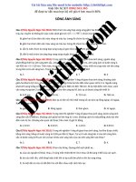 Lớp 12   SÓNG ÁNH SÁNG   18 câu từ đề thi thử THPTQG năm 2018 giáo viên nguyễn ngọc hải image marked 