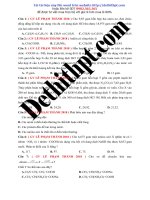 Lớp 12   amin  amino axit   protein   108 câu từ đề thi thử năm 2018 giáo viên lê phạm thành image marked 