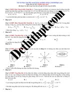 Lớp 11   điên TÍCH điện TRƯỜNG   75 câu từ đề thi thử THPTQG năm 2018 các trường không chuyên trên cả nước image marked 