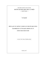 Phân lập các chủng vi sinh vật chuyển hóa nitơ, tạo biofilm và ứng dụng trong xử lí nước thải chăn nuôi 