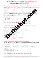 Lớp 12   hàm số   600 câu từ đề thi thử các trường chuyên năm 2018  hàm số  (3) 