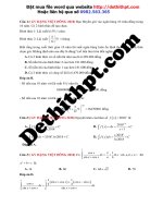 Lớp 12   nguyên hàm tích phân   64 câu TÍCH PHÂN từ đề thi thử giáo viên đặng việt hùng năm 2018 converted image marked 