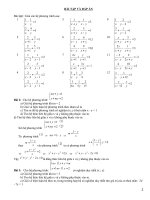 bai tap ve he phuong trinh chua tham so dai so 9 co dap an