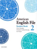 American english file 2 student book full 