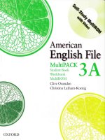 American english file 3a student book   workbook full 
