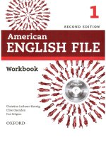 American english file 1 workbook 2nd edition full 