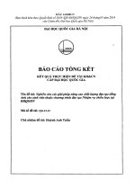 Nghiên cứu các giải pháp nâng cao chất lượng đào tạo tiếng anh cho sinh viên thuộc chương trình đào tạo nhiệm vụ chiến lược tại ĐHQGHN 