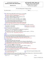 cau hoi trac nghiem vat ly dai cuong