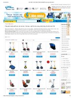 Danh sách máy chà sàn chính hãng  Điện máy Hoàng Liên