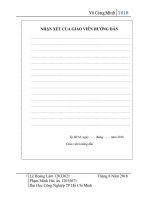 Đồ án tốt nghiệp Trường Đại học công nghiệp Thành phố Hồ Chí Minh