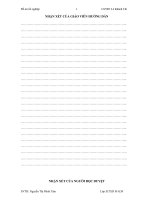 ĐỒ án tốt nghiệp Xây dựng chiến lược kinh doanh cho công ty xây dựng