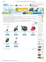 Đại lý phân phối máy chà sàn Chao Bao chính hãng  Điện máy Hoàng Liên