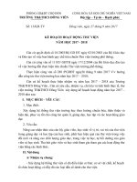 KE HOACH THU VIEN NAM HOC 2017    2018