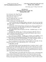 Kế hoạch BDTXGV PGD 2018-2019