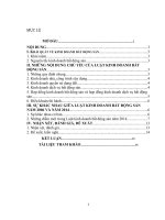 bài tiểu luận môn thầy nông