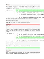 Bài tập về nhà môn kế toán quốc tế