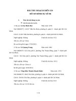 Hồ sơ diễn án hình sự số 06  nghề luật sư