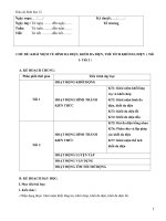 Giáo án PP mới   lớp 12   hình học chương 1 ( tiết 1   20) 