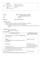 Giao án các môn học lớp 5 tuần 22 